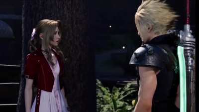 Cloud's expression with freecam