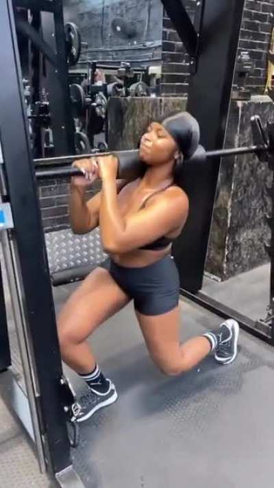 Back in the gym