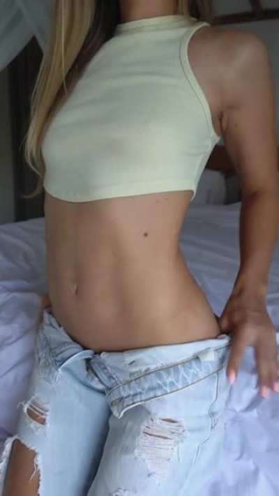 Was trying to show you all my tummy but my nipples got hard, wonder why...