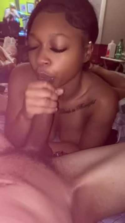 this Ebony Got an Amazing Skill😍😋💦