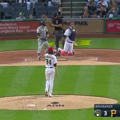 Kid Makes Great Grab Along Foul Line. Yelich, Not Allowed To Sign During The Game, Gifts Him A Personalized Bat