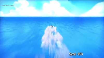 hat kid found a water jetpack
