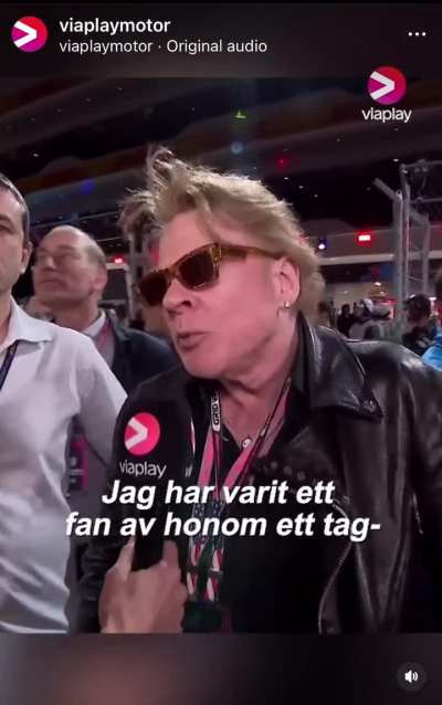 New interview with Axl!