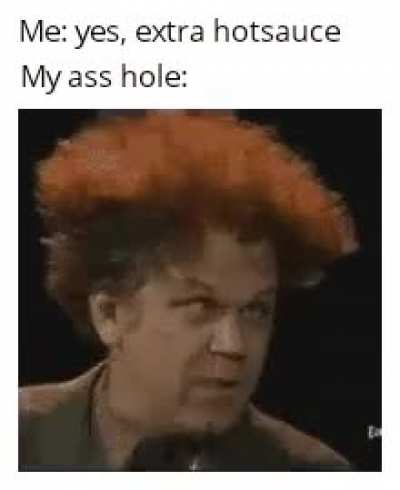 Ouch, my booty