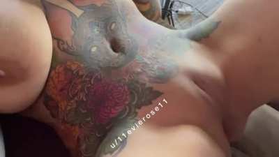 My nipples get so hard when I orgasm