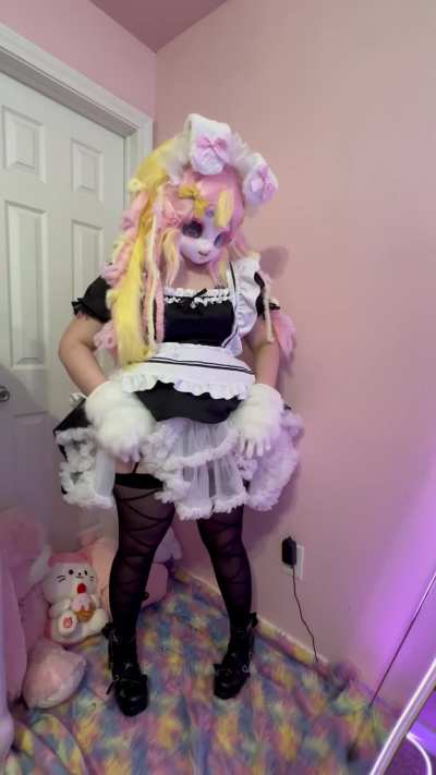Can I be the perfect little bunny maid for you? Your wish is my command, master~!!! >/////< {peon<wbr>y_plu<wbr>shi3}