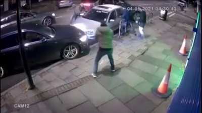 Armed Police in London handle business