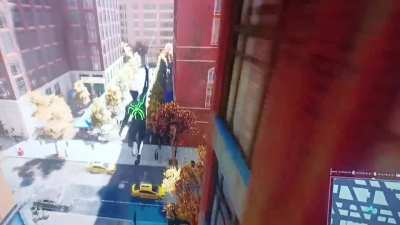 I love watching spider-floor ps5