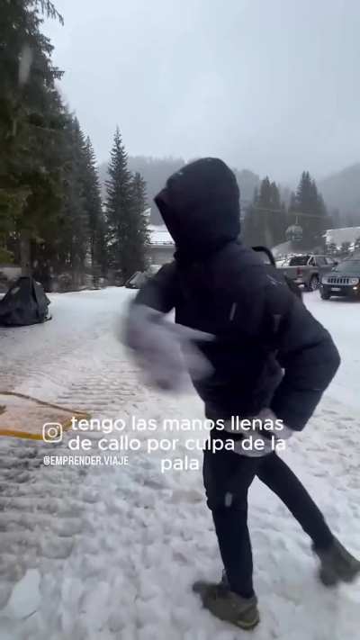 Como me gusta la nieve