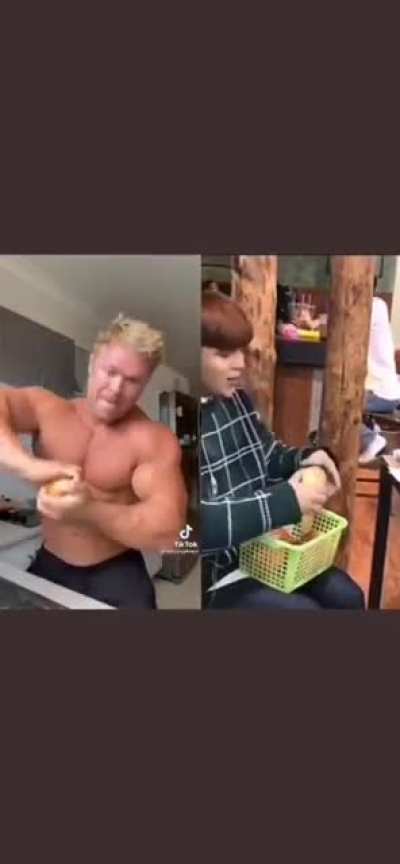 Show your muscles