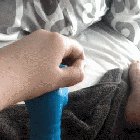 I had some fun after my shower