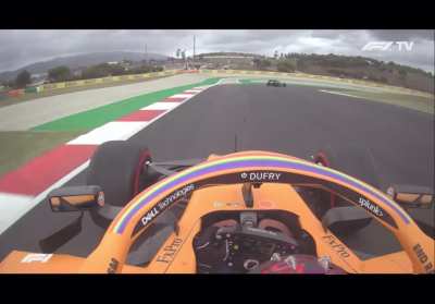 Carlos Sainz Going From 7th to 1st in Just Over a Lap (Onboard + Radio)