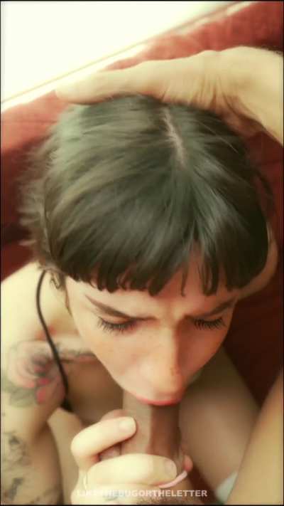 savoring some cock