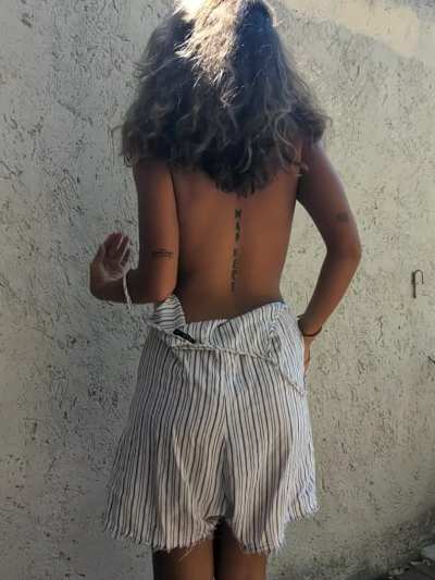 Revealing my latina body
