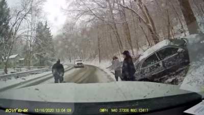 Truck crash in PA