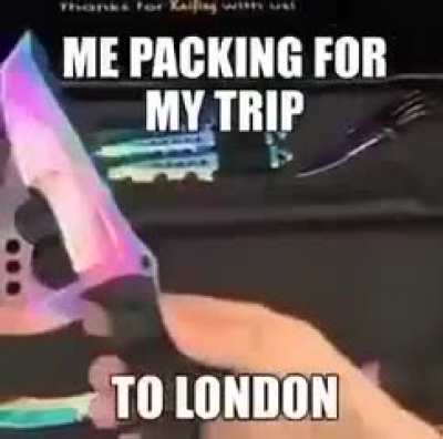 me packing