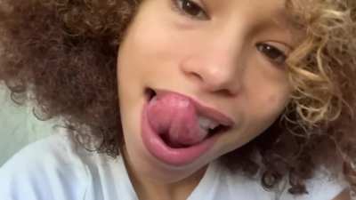 She wants to put her mouth to good use
