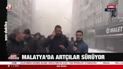 Another 7.5 Magnitude Earthquake Hits Turkey, Caught on Live Tv