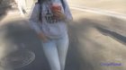 Guy films random woman, tells her she’s making him hard and that he wants to touch her and be all over her