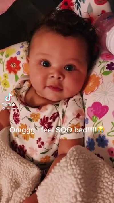 Imagine doing this to your kid just for TikTok