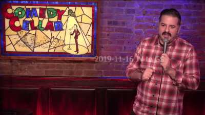 Comedian gets an answer he wasn’t ready for 