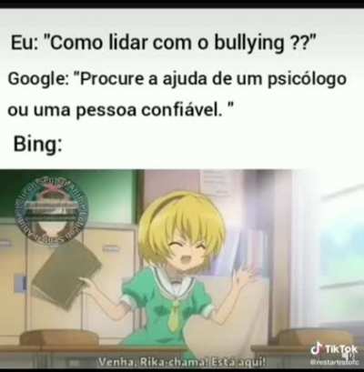 Adeus galera legolas vai banir :D