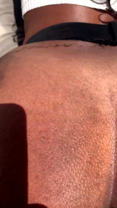 from the back all over his cock and furniture :)