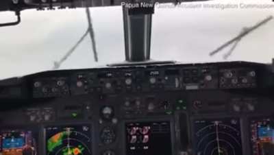 Boeing 737 crash from inside the cockpit