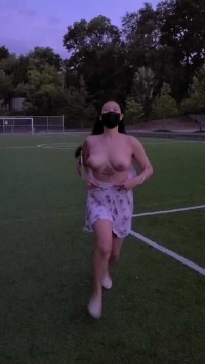 Running towards your package like…