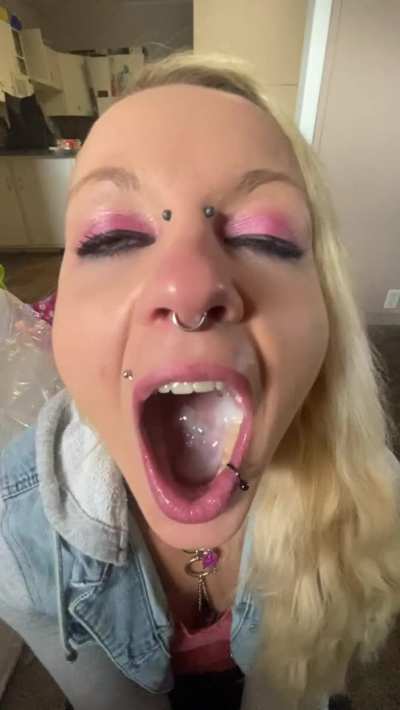 i always swollow