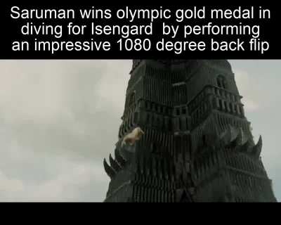 [OC] saruman made Isengard proud
