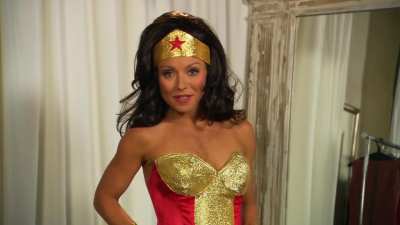 Kelly as Wonder Woman!