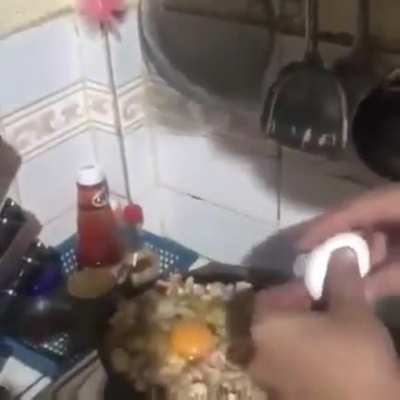 Just making fried rice