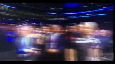 Cat Zingano almost takes McGregor's head off with her hat.