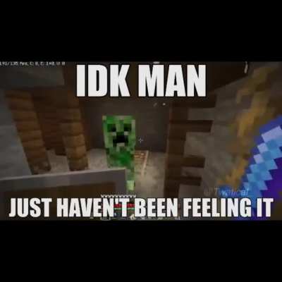 More years later, now a friendly Creeper :(