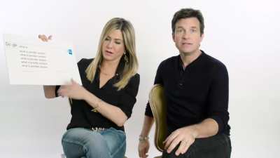 Jason Bateman ripping a wind screen off a live mic and watching the sound guy’s reaction
