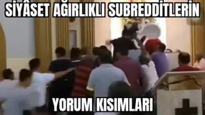 Herkes birbirine geçiriyor öyle yerlerde kim kime dum duma