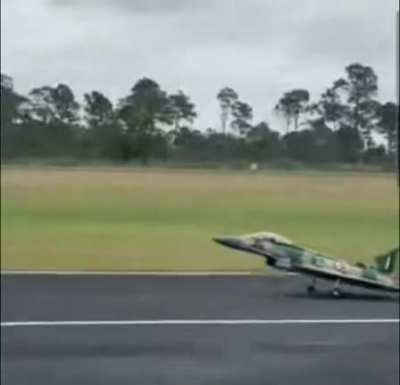 Me taking off with my Jet for the first time.