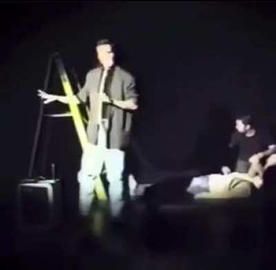 Maniac Pulls From Trust Fall and Injures Guest To Help Him Prove 