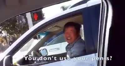 Fuck the guys filming, clearly they tried to pick on a guy who didn’t give a fuck tho