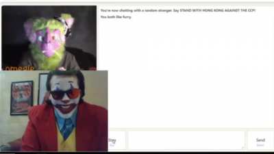 Super societal Jokar society-ing on crimge furry?
