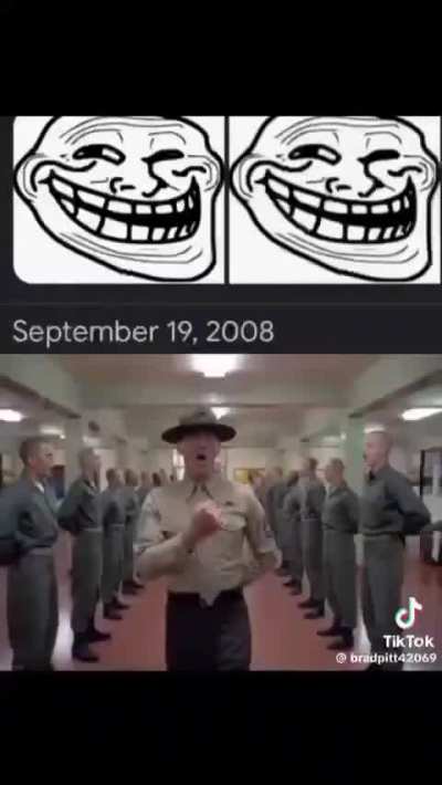 I know I’m late fuck you
