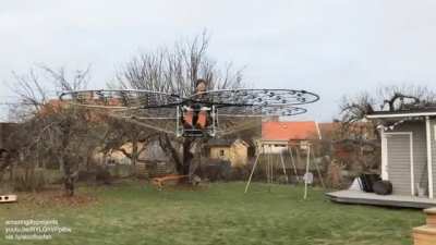 This flying chair