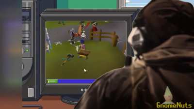 Ghost goes PKing in Old School Runescape