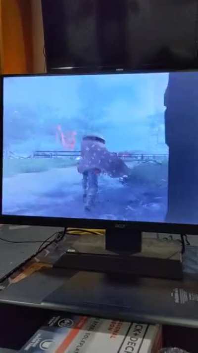 I just got a glitch that makes Jin look like he has to go pee