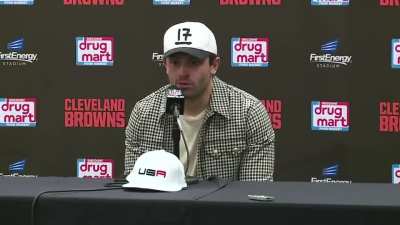 Baker Mayfield named dropped 4 Kanye albums during his post game press conference today