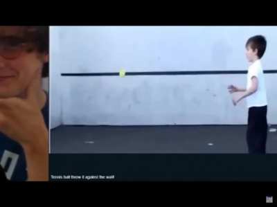 Playing ball