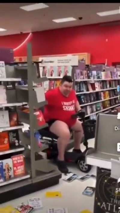Funny fat man