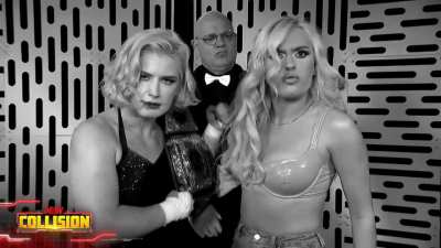 Toni & Mariah call out Mariah's opponent on Dynamite, Saraya! (AEW Collision - 6/1/24)