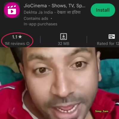Jio Cinema right now